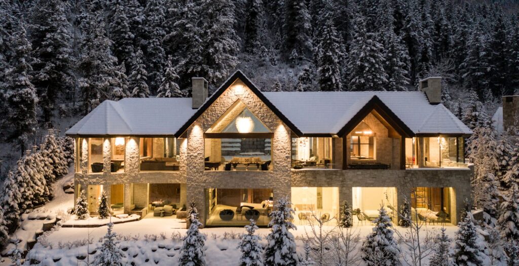 modern mountain homes